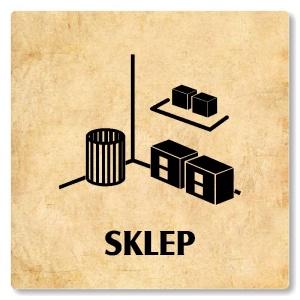 Sklep, 100x100mm, pergamen, Nevada
